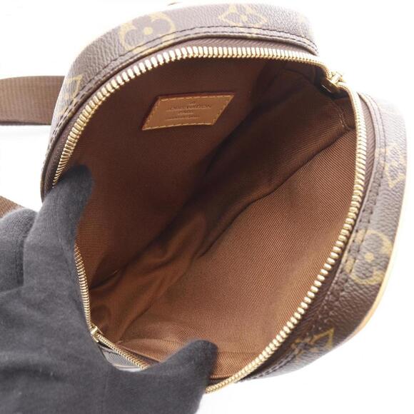 LOUIS VUITTON Brown Monogram Leather Fanny Pack - Picture 4 of 8